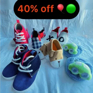 New collection for boys kids 😍6 pairs very cute boys shoes, 4 to 12 months