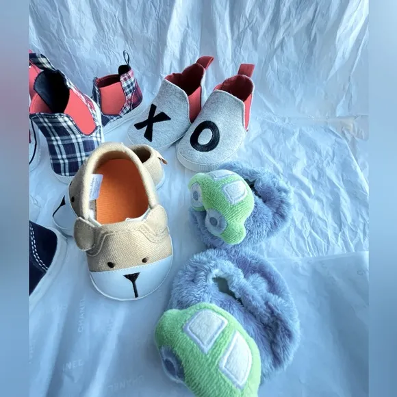 New collection for boys kids 😍6 pairs very cute boys shoes, 4 to 12 months