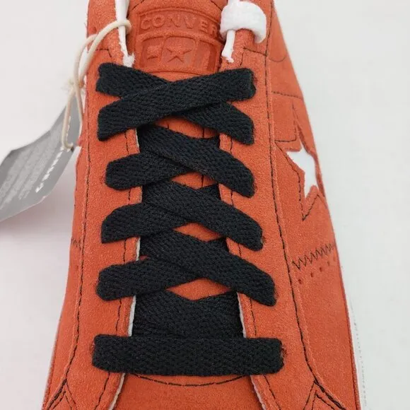 NEW Converse Cons One Star Pro Mens Sz 8 Wms 9.5 Red Low Sneaker Shoes 172633C