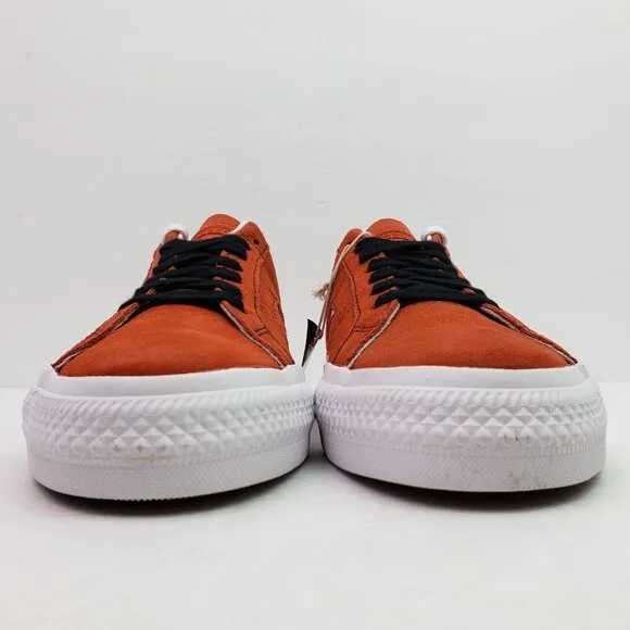 NEW Converse Cons One Star Pro Mens Sz 8 Wms 9.5 Red Low Sneaker Shoes 172633C