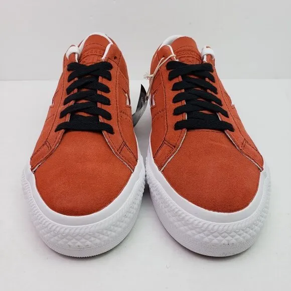 NEW Converse Cons One Star Pro Mens Sz 8 Wms 9.5 Red Low Sneaker Shoes 172633C