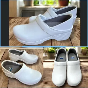 NEW DANSKO Womens Professional LT Leather Lightweight Clog Size 40