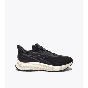 NEW DIADORA men mythos blushield vortice 9 hip running shoes in black/steel gray