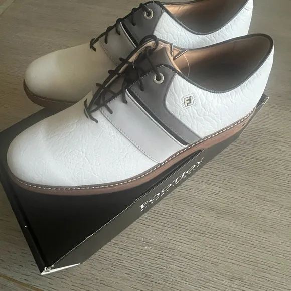 NEW Footjoy Premiere Series - Packard LX - White/Grey - Size 11 M - New in Box