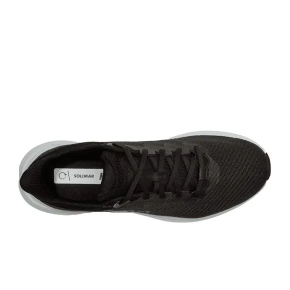 NEW HOKA men's solimar shoes in black / white