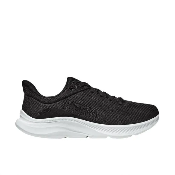 NEW HOKA men's solimar shoes in black / white