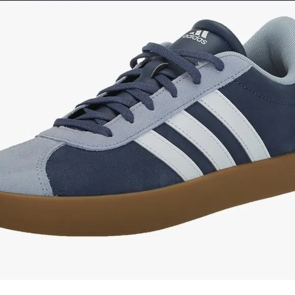 New in Box adidas Kids' VL Court 3.0 Sneaker, skateboard retro shoes, size 2