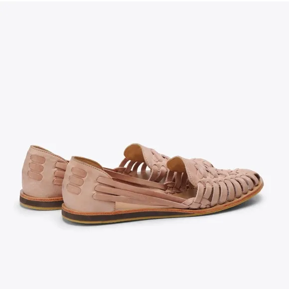 NEW IN BOX Nisolo Women’s Huarache Sandal in Desert Rose, Size 8