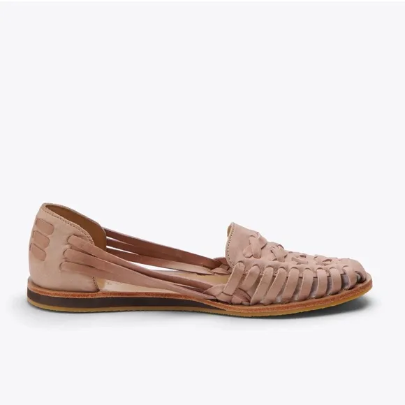 NEW IN BOX Nisolo Women’s Huarache Sandal in Desert Rose, Size 8
