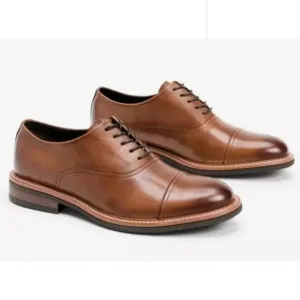 NEW Kenneth Cole Reaction Men's Klay Flex Lace Up Oxford Shoes