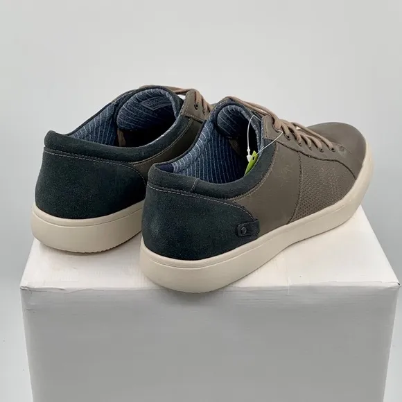 🌹New Listing🌹NWT Rockport Colle Men’s Brown Leather Lace-To-Toe Sneaker Shoes