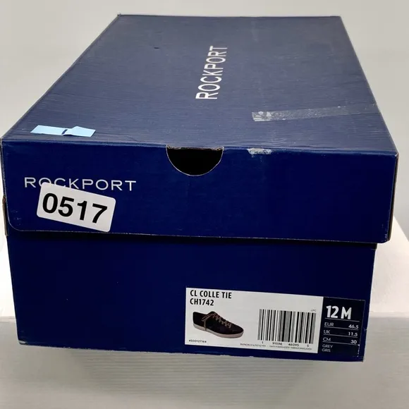 🌹New Listing🌹NWT Rockport Colle Men’s Brown Leather Lace-To-Toe Sneaker Shoes