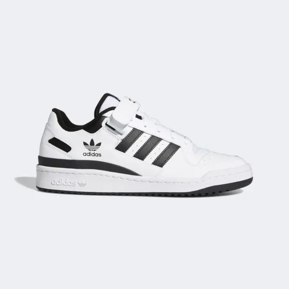 [NEW] Men's adidas Forum Low Shoes White FY7757