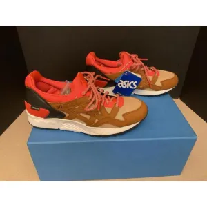 New! Mens Asics x Concepts Gel Lyte V Coral/Chestnut Athletic Shoes. Size 8.