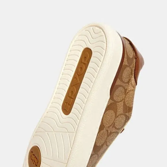 New  Men's COACH Lowline Signature Low Top Size 9