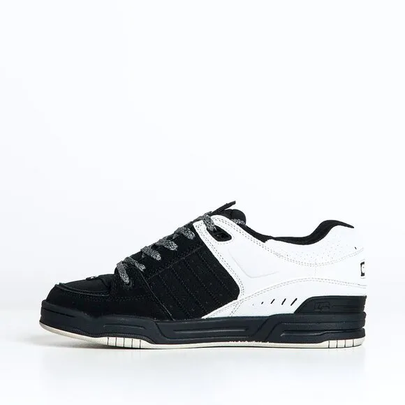 NEW MEN'S GLOBE SHOES SIZE 9.5 MENS SKATE SHOES GLOBE FUSION BLACK ALLOY CHUNKY