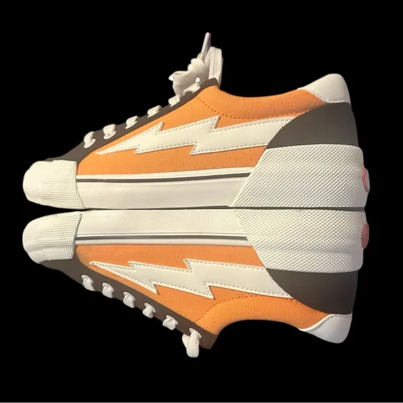 New, Men’s Revenge x Storm Orange Black Vol. 2 Low Top Mens. US 7