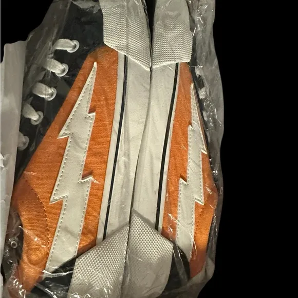 New, Men’s Revenge x Storm Orange Black Vol. 2 Low Top Mens. US 7