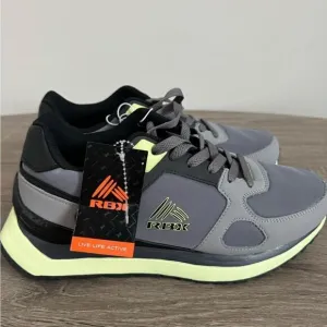 New Mens REEBOKRUGGED RUNNER SHOES LOW Size 9 GREEN/GRAY Color