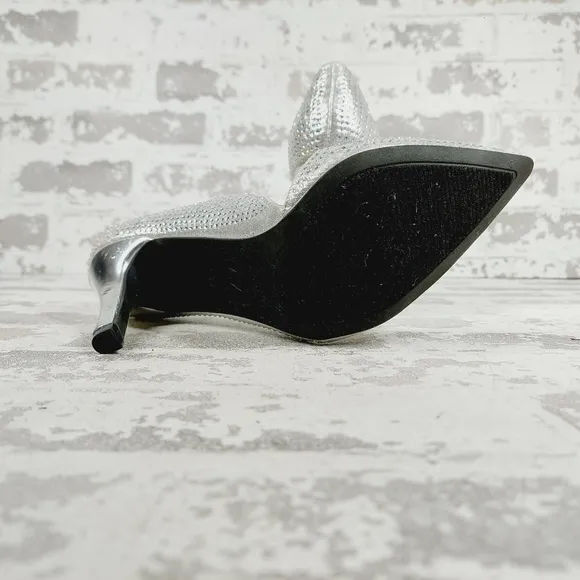 New MIA Ciana Pointed Toe Rhinestone Pump Shoes F983