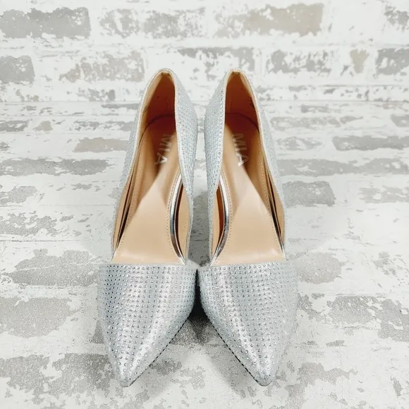 New MIA Ciana Pointed Toe Rhinestone Pump Shoes F983