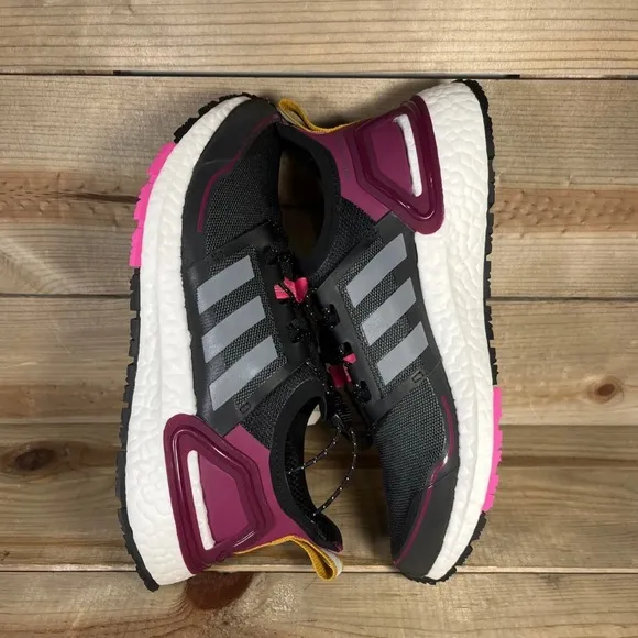 NEW Multiple Sizes Adidas UltraBoost C.RDY Black Pink Grey Low Top Shoes Q46489