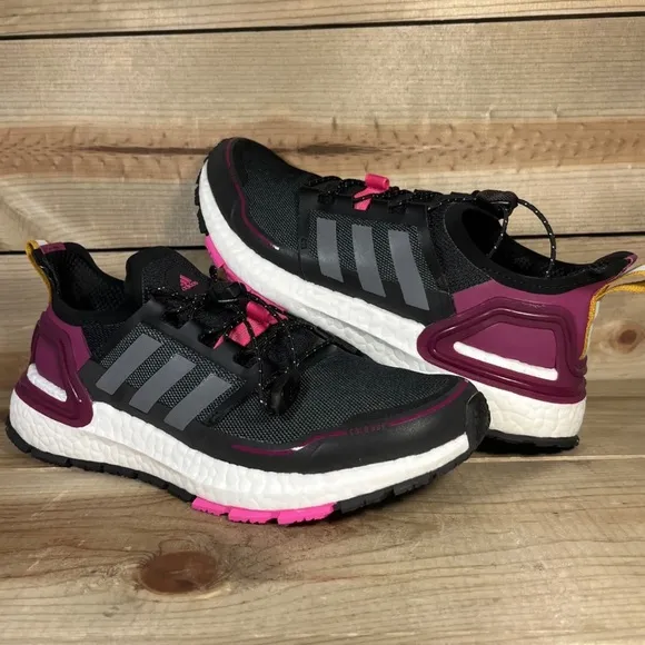 NEW Multiple Sizes Adidas UltraBoost C.RDY Black Pink Grey Low Top Shoes Q46489