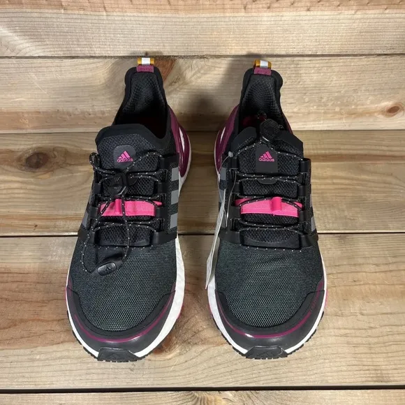 NEW Multiple Sizes Adidas UltraBoost C.RDY Black Pink Grey Low Top Shoes Q46489