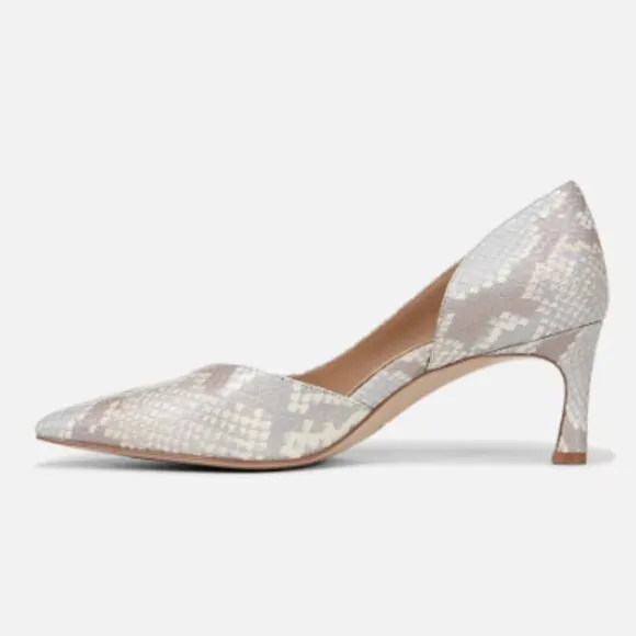 new Naturalizer Faith Leather Pumps Pointed Toe Heels Shoes   254 392
