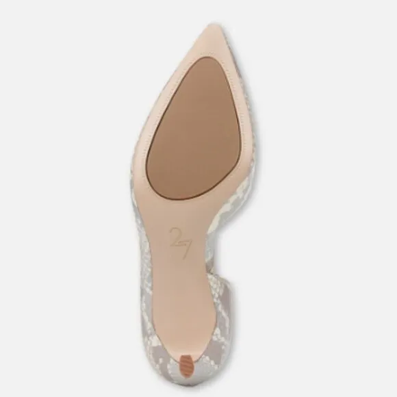 new Naturalizer Faith Leather Pumps Pointed Toe Heels Shoes   254 392