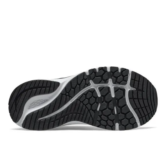 NEW NEW BALANCE kids fresh foam 860v11 running shoes in black/white