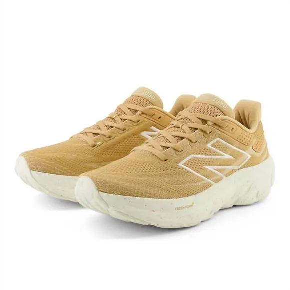 NEW NEW BALANCE women's 1080 v13 running shoes in dolce with sea salt and angora
