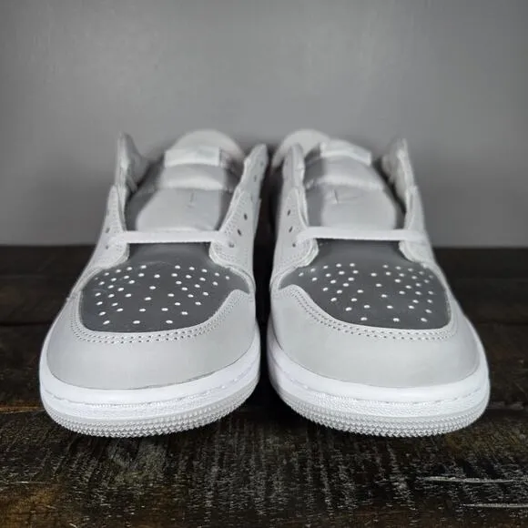 NEW Nike Air Jordan 1 Retro Low OG Mens Size 11 Metallic Silver Grey CZ0790-002