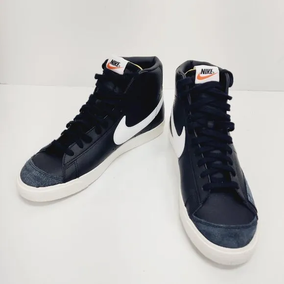 NEW Nike Blazer Mid ‘77 Vintage Thunder Black/White Men’s Size 11.5 (BQ6806 401)