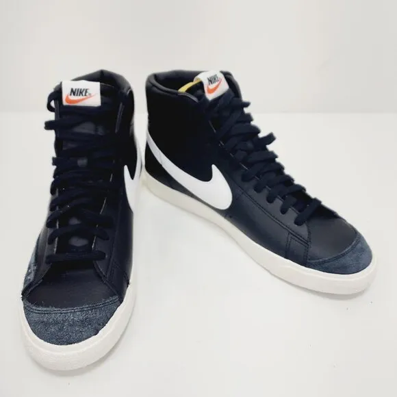 NEW Nike Blazer Mid ‘77 Vintage Thunder Black/White Men’s Size 11.5 (BQ6806 401)