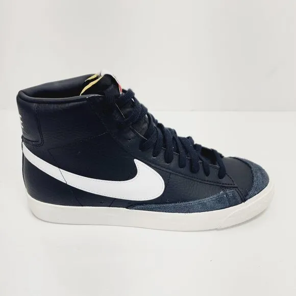 NEW Nike Blazer Mid ‘77 Vintage Thunder Black/White Men’s Size 11.5 (BQ6806 401)