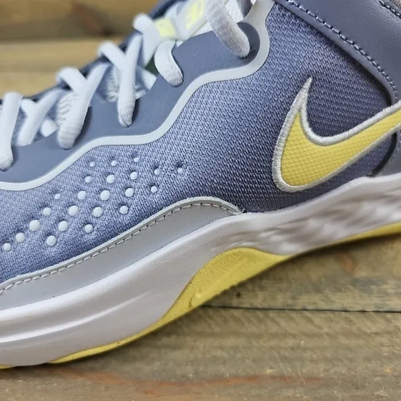 NEW Nike Fly.By Mid 3 Men's Basketball Shoes Ashen Slate/Grey/White/Citron Tint