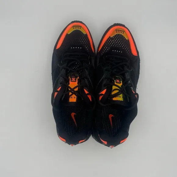 *New* Nike Shox Enigma 9000 Black Hyper Crimson Athletic Shoes