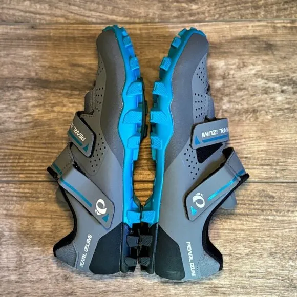 NEW PEARL IZUMI X-Alp Divide Moutain Bike Cycling Shoes Gray/Black Women's 42