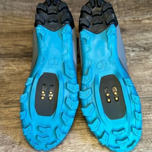 NEW PEARL IZUMI X-Alp Divide Moutain Bike Cycling Shoes Gray/Black Women's 42