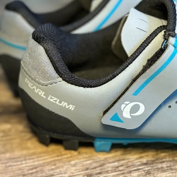 NEW PEARL IZUMI X-Alp Divide Moutain Bike Cycling Shoes Gray/Black Women's 42