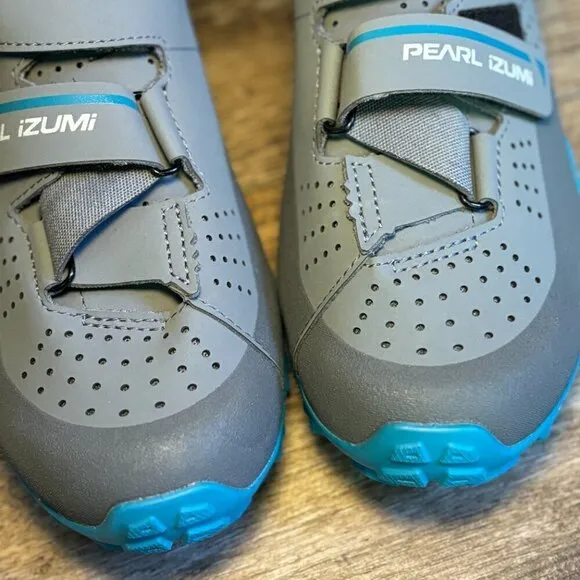 NEW PEARL IZUMI X-Alp Divide Moutain Bike Cycling Shoes Gray/Black Women's 42