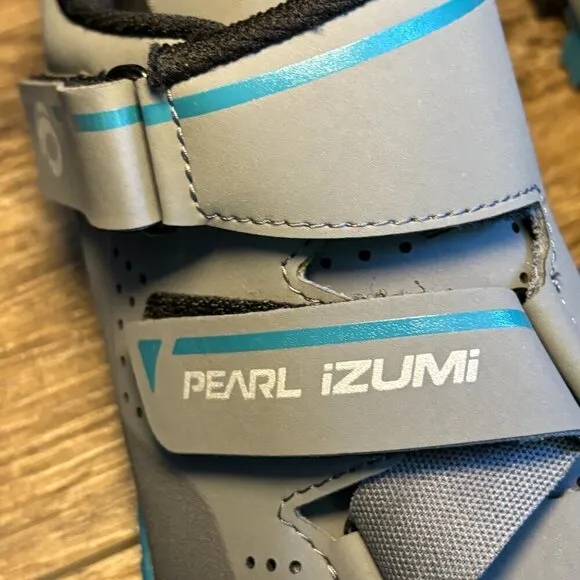 NEW PEARL IZUMI X-Alp Divide Moutain Bike Cycling Shoes Gray/Black Women's 42