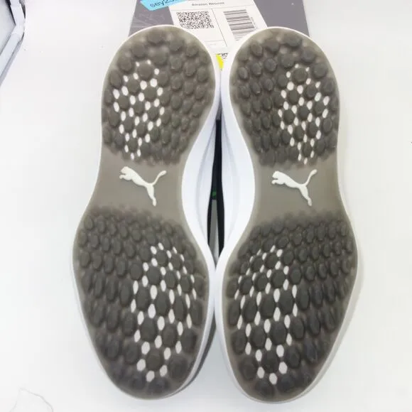 NEW PUMA IGNITE FASTEN8 Spikeless Golf Shoes Men's 7 Black Gray Gold