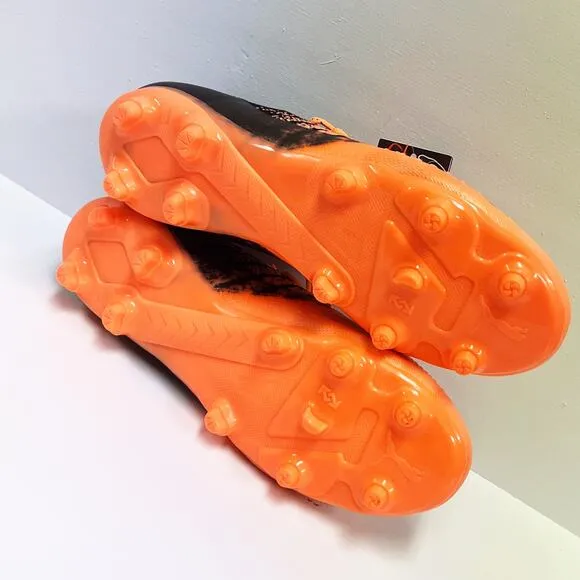 NEW Puma Kids Future 2.3 FG-AG Jr Neon Citrus Soccer Cleats Shoes Size 3.5
