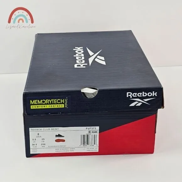 New! Reebok Club MEMT Leather Gum Sole Women's Court Shoes Sneakers