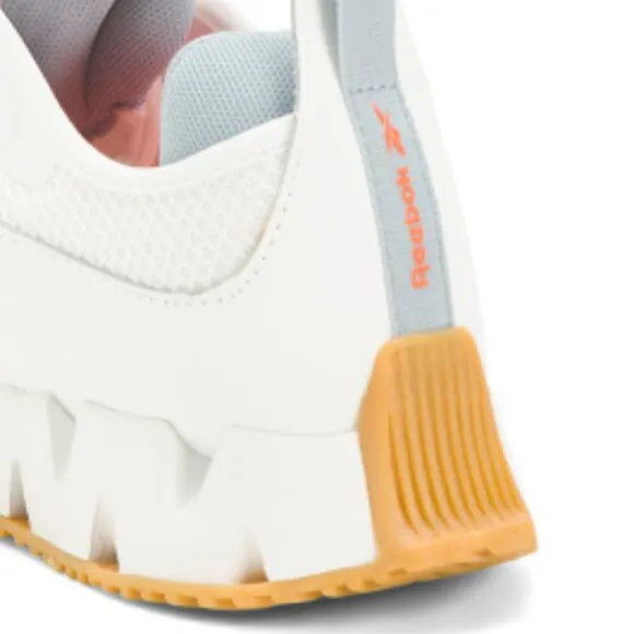 new Reebok Zig Dynamica STR White Athletic Sneaker Shoes