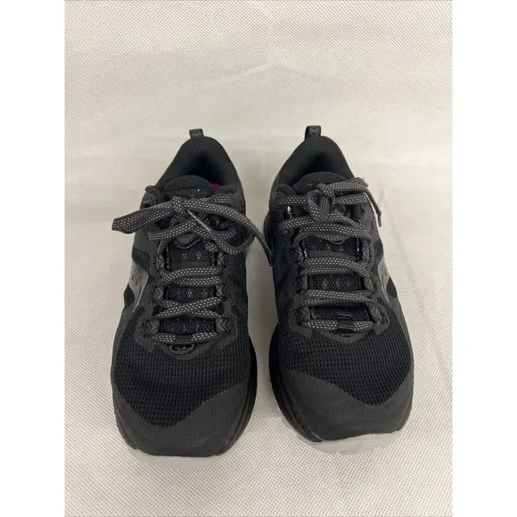 NEW Saucony Xodus 10 PWRTRAC S10555-20 Running Shoes •Size 5 ALL BLACK