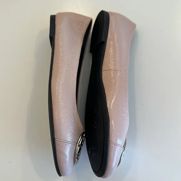 New Tory Burch Pink Ballet Flats. Size 6.