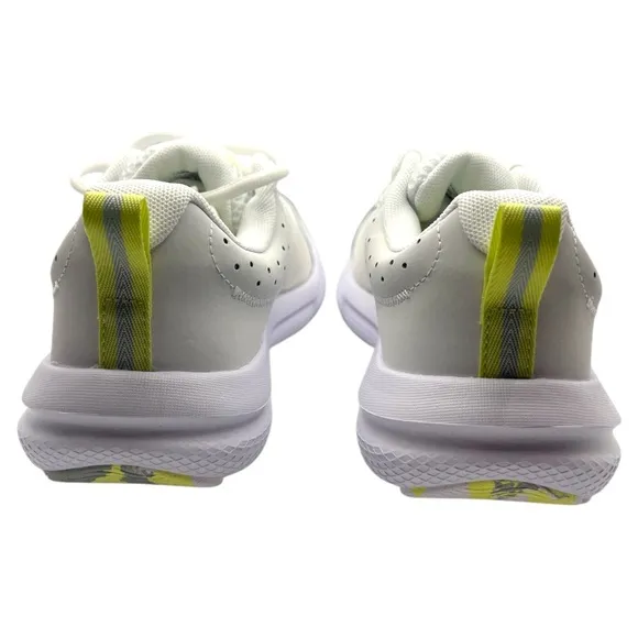 New Under Armour Charged Assert 10 White Sonic Yellow Women’s 8.5